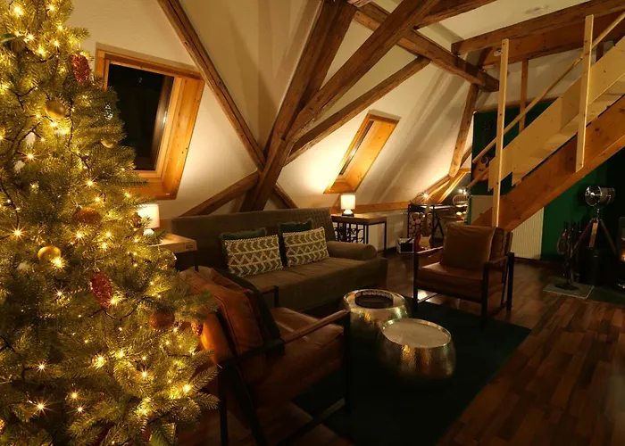 Green Loft Schwarzwald - Dach-Balkon--Musik-Ecke