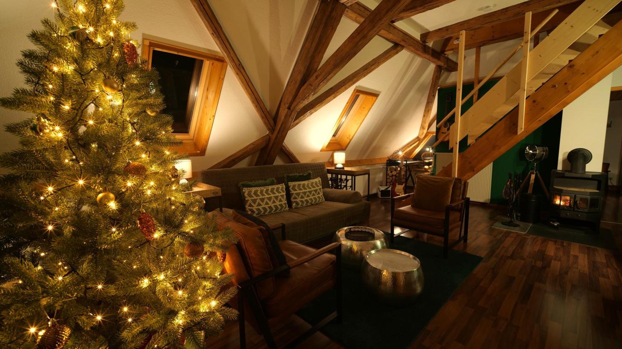 Apartment Loft Schwarzwald - Dach-balkon--musik-ecke *